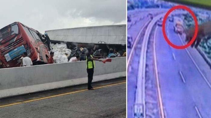 Kecelakaan Tragis di Tol Pandaan-Malang: Bus Rombongan Siswa SMP Tabrak Truk, 4 Orang Tewas