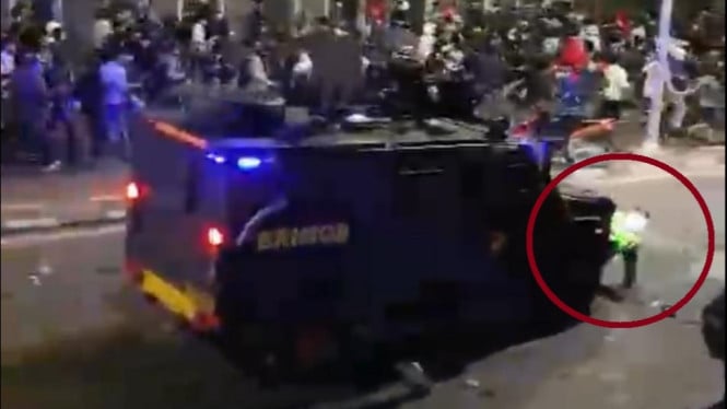 Driver Ojol Tewas Ditabrak Rantis Polisi saat Demo Ricuh DPR, Ini Faktanya